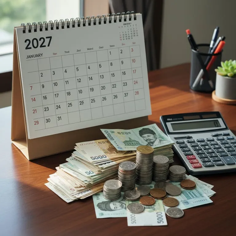 2027년 최저임금 1만700원 확정, 3.7% 인상…월급은 얼마나 오를까?